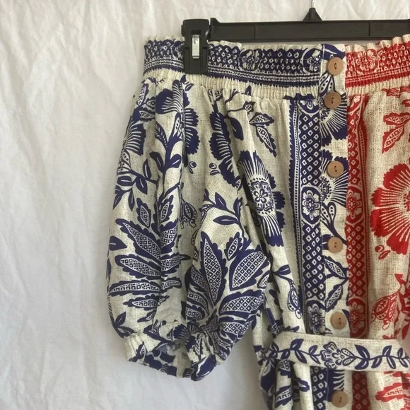 Farm Rio Mixed Pineapple Garden Mini Dress Small - Picture 9 of 16